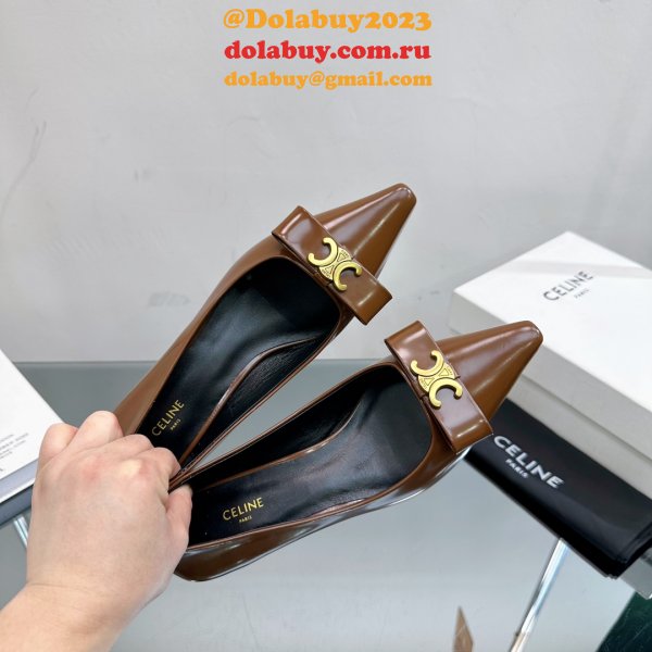 High Quality Replica Luxury Design Celine Heel 5cm Shoes