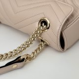 Gucci Top Quality 446744 GG Marmont Crossbody Matelassé Bag