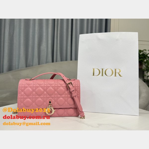 Luxury MISS DIOR LAMBSKIN 9212 Fashion LADY BAG