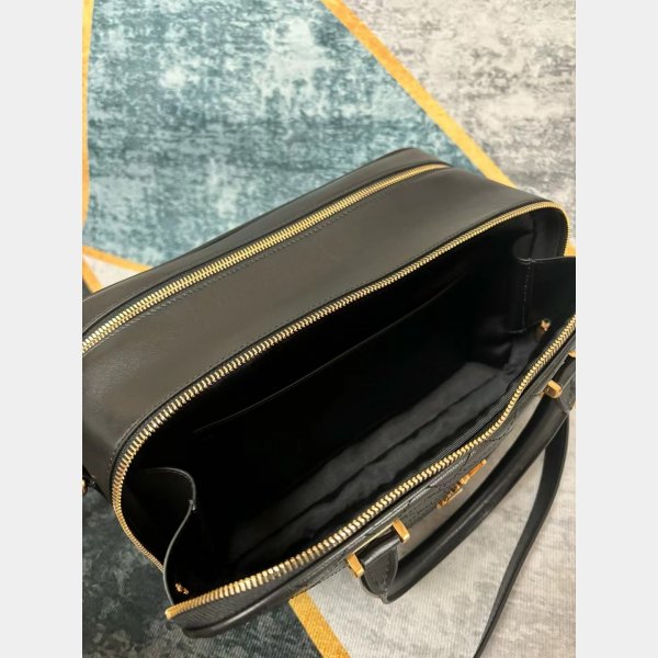 Designer Saint Laurent Replicas Lyia Zip Duffle Black 766785 Bag