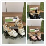 Duplicate gucci Lady horsebit-detailed leather sandals