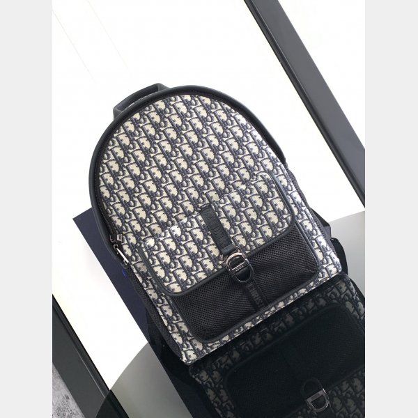 Luxury men Duplicate dior Oblique backpack