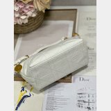 Top Quality CHRISTIAN DIOR PARIS DIORSTAR HOBO SHOULDER BAG white