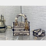 Christian Dior Copy Lady 1:1 17CM Mirror Designer Bag