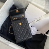 Knockoff CC Shoulder For Phone Small Leather Bag