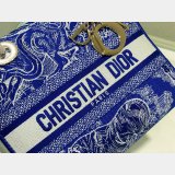 Cheap Replica Designer Christian Dior Lady Dior 24cm Handbags