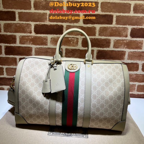 Gucci Our Replica Ophidia 681295 GG Supreme Duffle Tote Bag