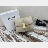 Celine Top Quality Teen Classic Box Apricot Bag