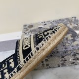 Dior Buy High Quality Monogram Embroidered Fisherman Replica Shoes