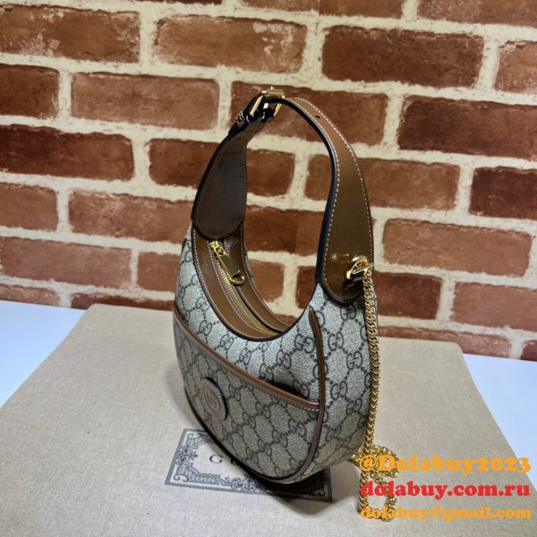 Gucci Replica Designer Interlocking G Half-moon-shaped 726843 Bag