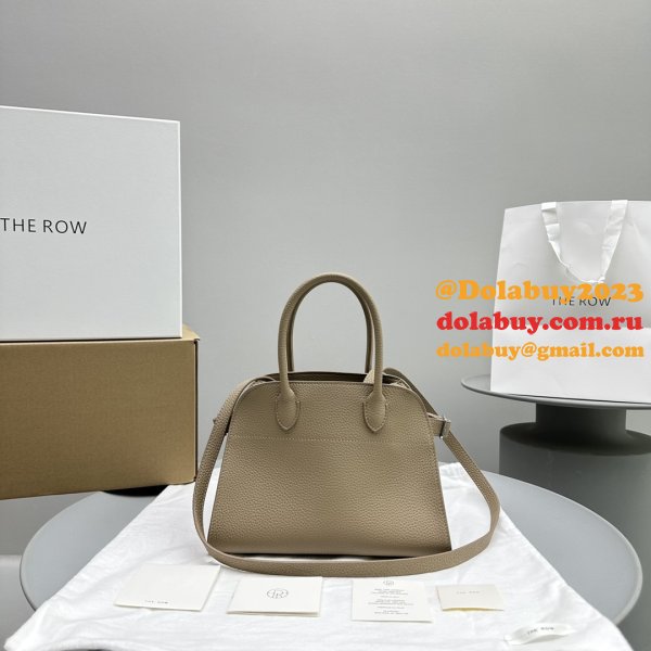 Luxury the row Margaux 15 Grained calfskin handbag small/medium