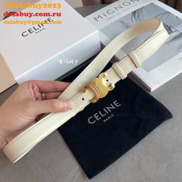 Replica Celine Inspired 18/25MM Top Quality Belt