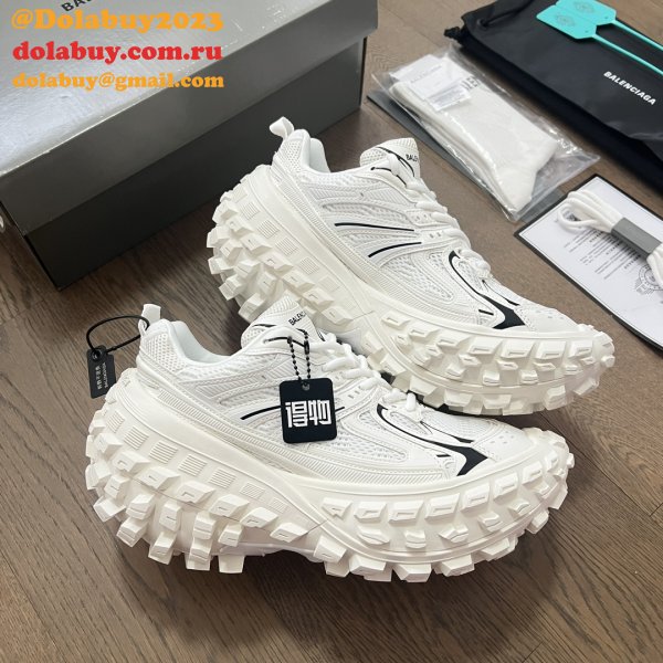 Replica Balenciaga Duplicate Defender Extended-sole Sneakers