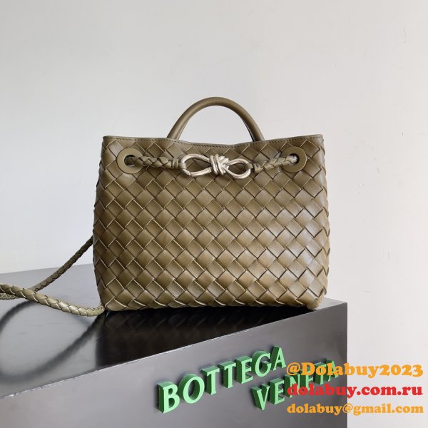 BOTTEGA VENETA ANDIAMO Small 25cm Bag Leather Strap