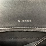 Balenciaga Replica Hourglass Small Top Handle Bag Black