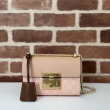 Luxury Padlock Gucci Copy GG Shoulder 409487 Bag