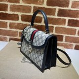 AAA+ Gucci 651055 Ophidia small top handle fake bag with Web