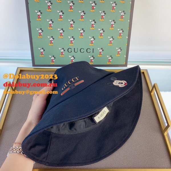 Cheap Gucci Mickey fisherman hat