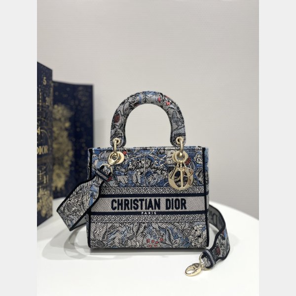 Top Quality Luxury Lady Dior 24cm Replicas Christian Dior Bags