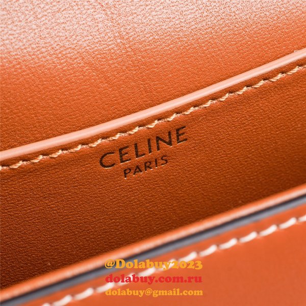 Buy Replica Celine Tabou Clutch 10I592 Tote Shoulder Brown Bags