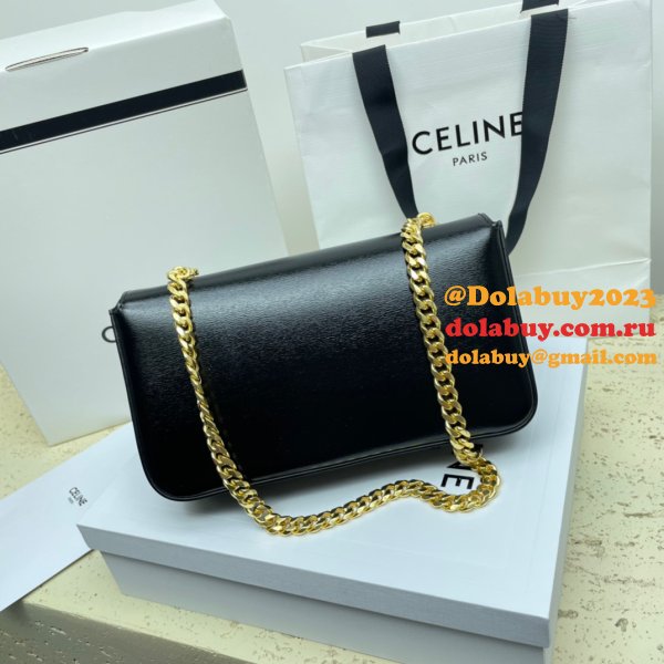 REPLICA CELINE RIOMPHE 20.5CM chain bag