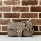 Crossbody GG Marmont Gucci 446744 Copy Matelassé Bag