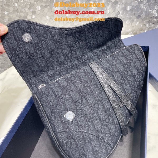 High Quality Dior homme saddle ophidia men bag