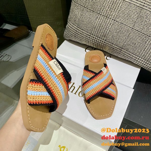 1:1 Mirror Image Replica Chloe Roman Sandals Shoes