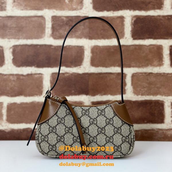 Gucci 7 Star GG Emblem Super Mini Shoulder 820696 Designer Bag