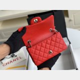 Cheap CC Caviar Leather Flap Bag 1116 20CM