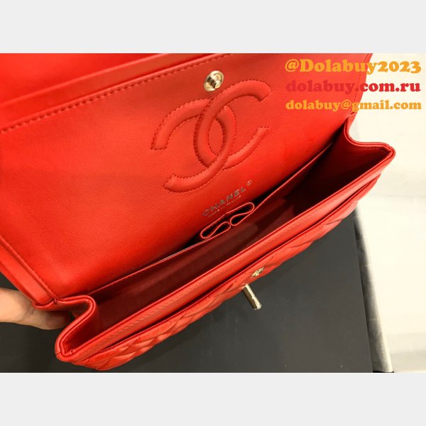 Wholesale Best Replica Lambskin CF1112 25CM Handbags Online China Sale