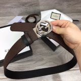 Fake Gucci 37MM Double G leather Replica belt