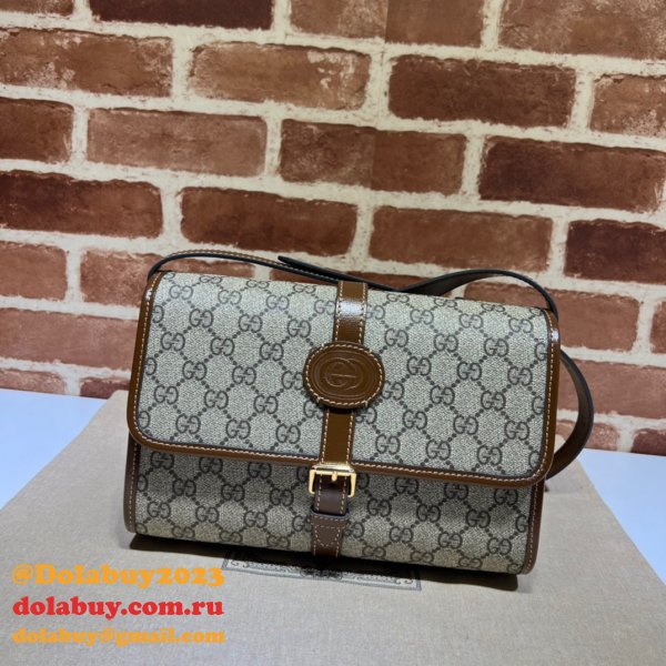 Gucci 745679 GG messenger Fashion Interlocking G High Replica Bag