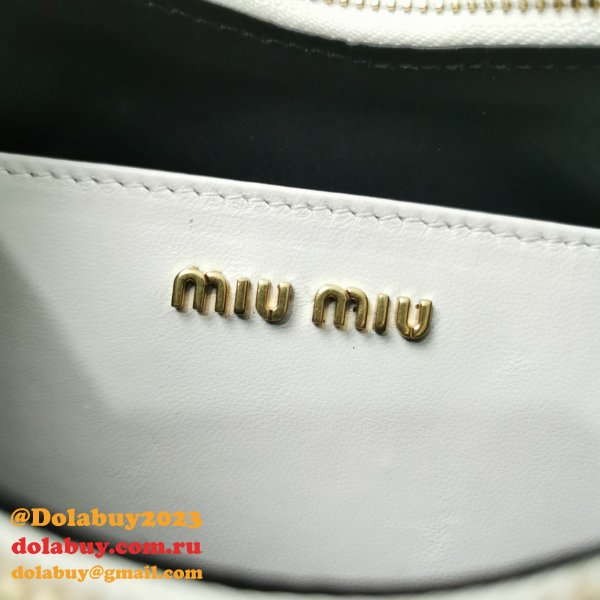 Best 2024 Replica Miu Miu Matelasse 5BH211 Quality Fake Bag