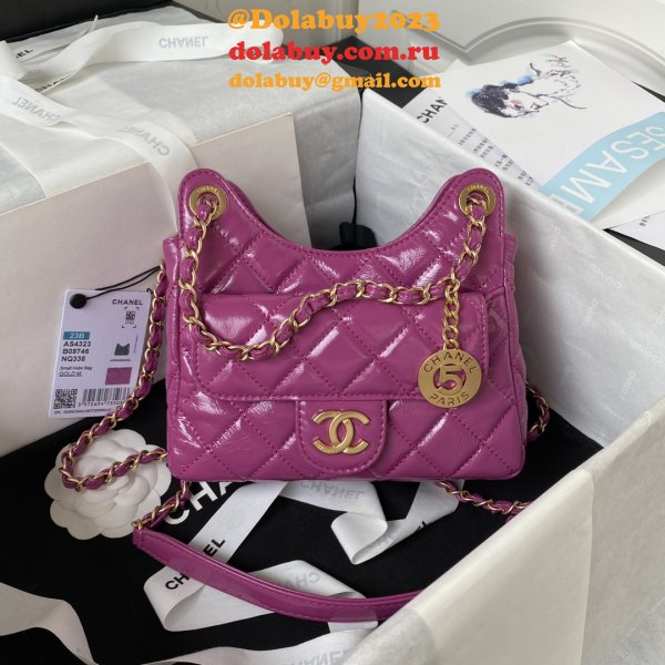 High Quality 1:1 Mirror Hobo Velvet Fashion AS4323 Replica Bag