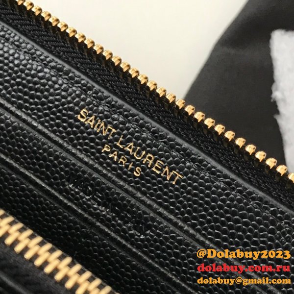 Best Saint Laurent Wallets & Card Cases Black