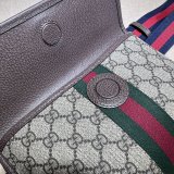 Ophidia GG Perfect Gucci 752597 Belt Ebony Supreme Replica Bag