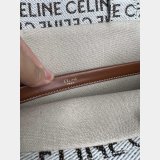 Designer Celine Replica Cabas Thais 196762 Large Striped Textile Bag