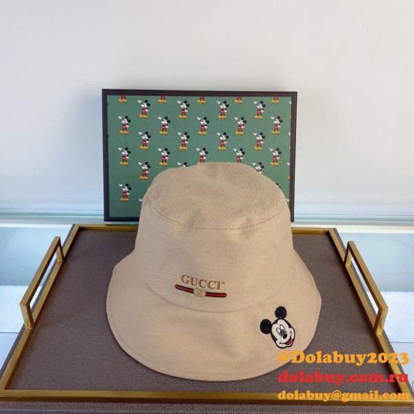 Cheap Gucci Mickey fisherman hat