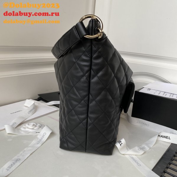 Replica Designer Maxi Black AS4339 Hobo 1:1 Mirror Bag