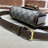 Gucci Duplicate Horsebit 1955 Rounded Belt 760198 High Quality Bag