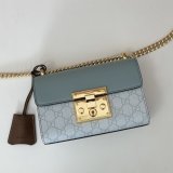 Luxury Padlock Gucci Copy GG Shoulder 409487 Bag