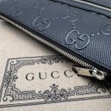 We Offer High-Quality Fake Black Gucci Signature Messenger 406410 Bag