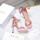 Duplicate Mlle Dior Heeled Sandal Top Quality