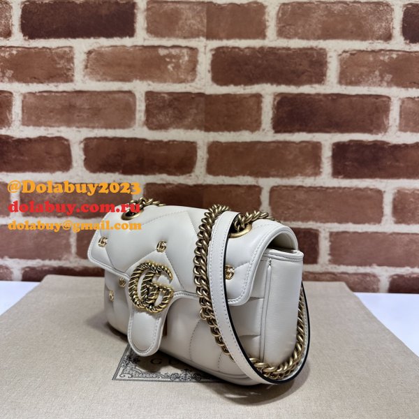 GG Marmont Matelassé 446744 Wholesale Gucci Replicas Bag