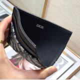 Replica Dior Oblique Jacquard Card Holder