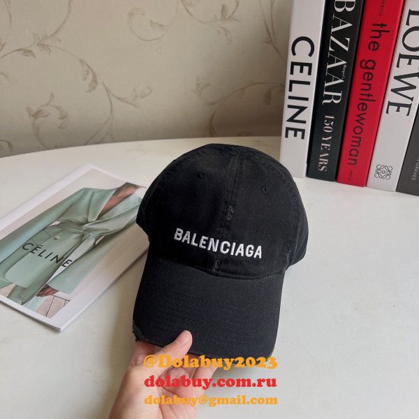 Designer Wholesale Replica Balenciaga Hats Hundreds Strap