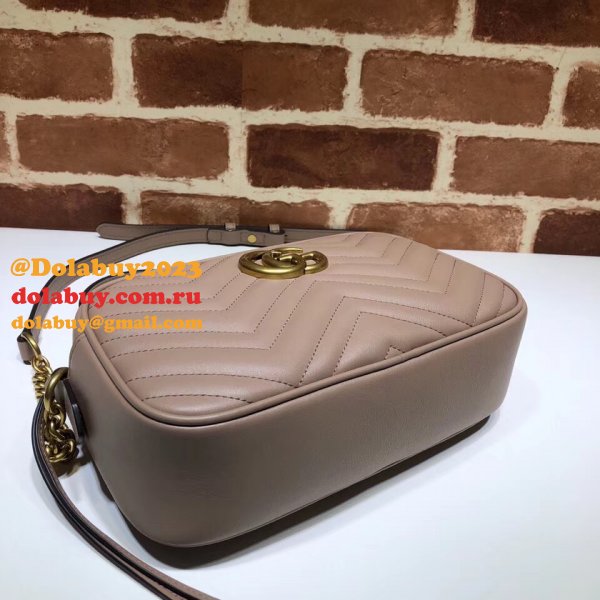 Luxury Gucci Fake 447632 Gg Marmont Crossbody Bags for Women