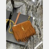 Replica Yves Saint Laurent 392737 AAA Chain Light Suede China Bag