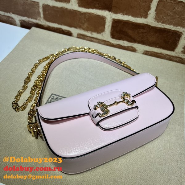 Replica Gucci Horsebit 1955 Shoulder Chain 735178 Designer Bag